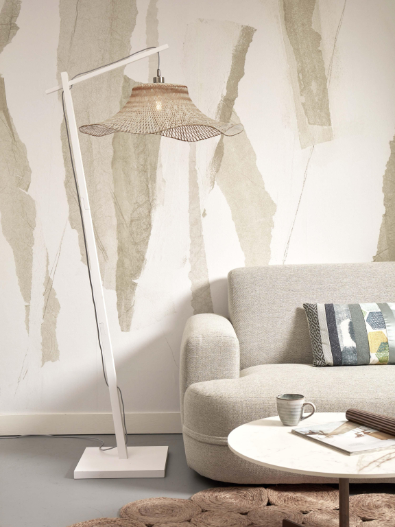 Good&Mojo Ibiza vloerlamp large zwart