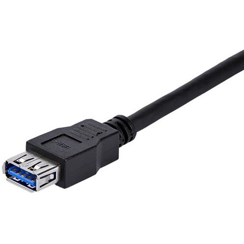 StarTech.com Câble d'extension noir SuperSpeed USB 3.0 A vers A 1 m - M/F