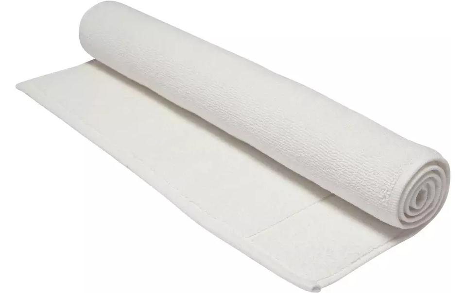 Badteppich Softfeel 50 x 80 cm, WeissBadematte