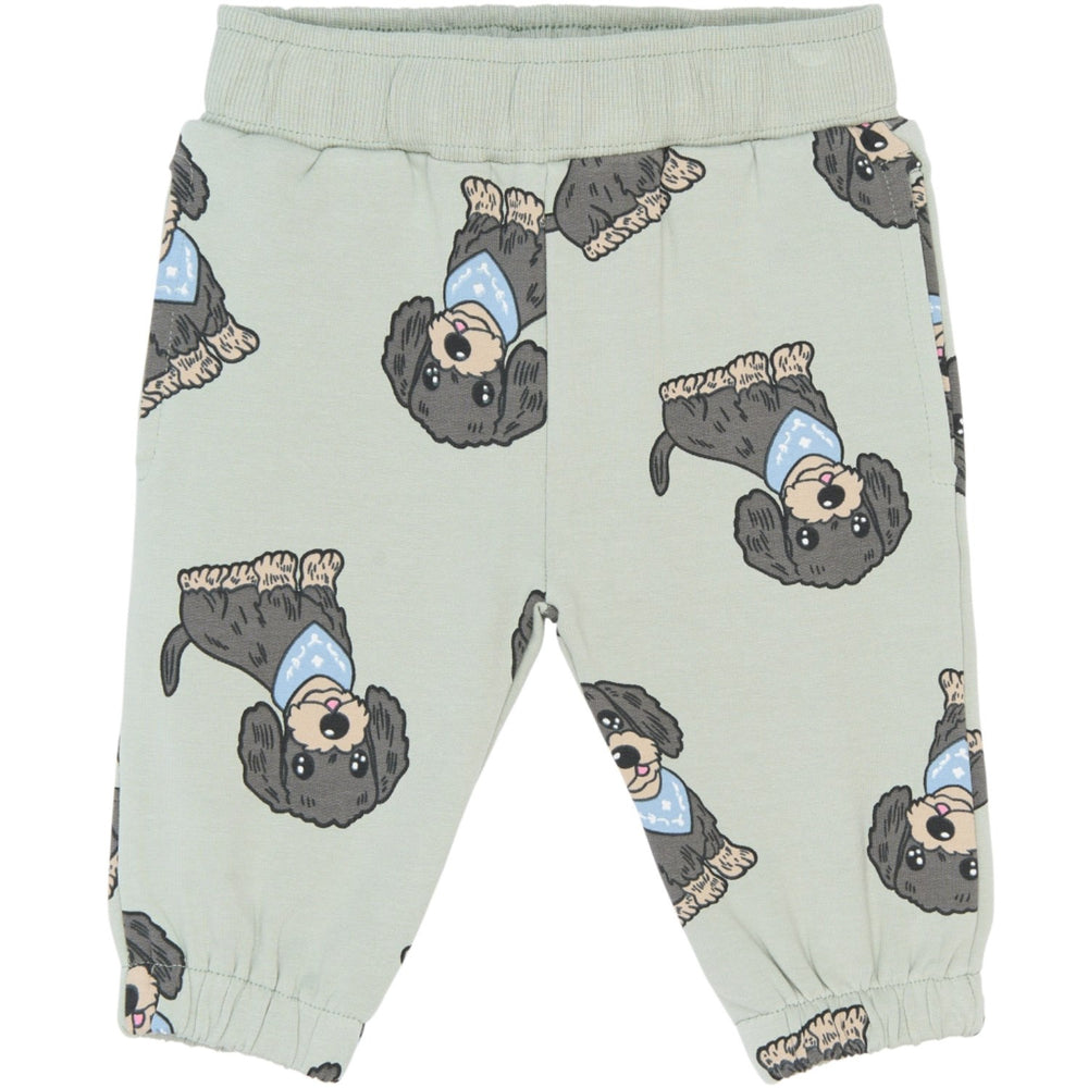 Køb THE NEW Siblings Aqua Gray Aop Tnsbsofus Sweatpants
