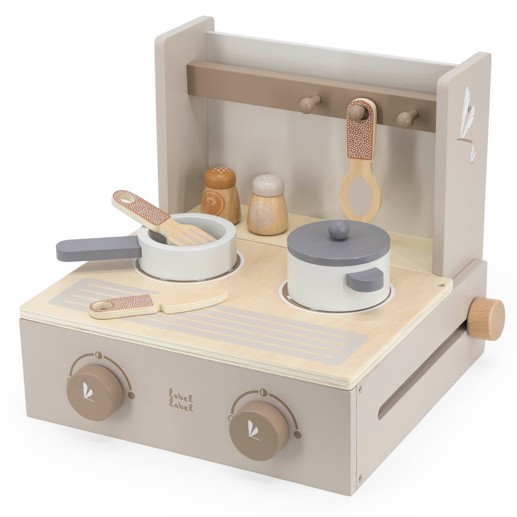 Label Label houten cooker / keuken set beige - shop nu - Prénatal