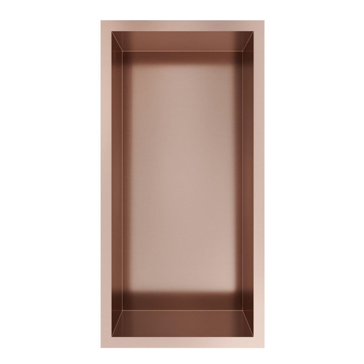 Hotbath &More inbouwnis 30x15x10cm geborsteld koper PVD