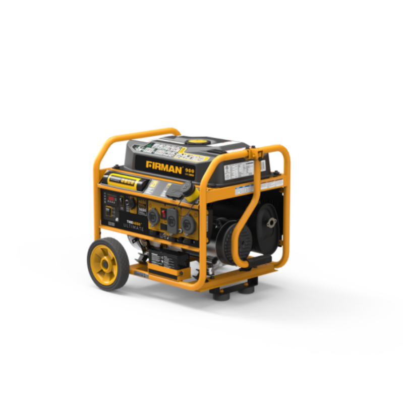 PORTABLE REMOTE START GAS GENERATOR 4550/3650 WATTS 30A 120/240V CARB AND CETL CERTIFIED WITH WHEEL KIT