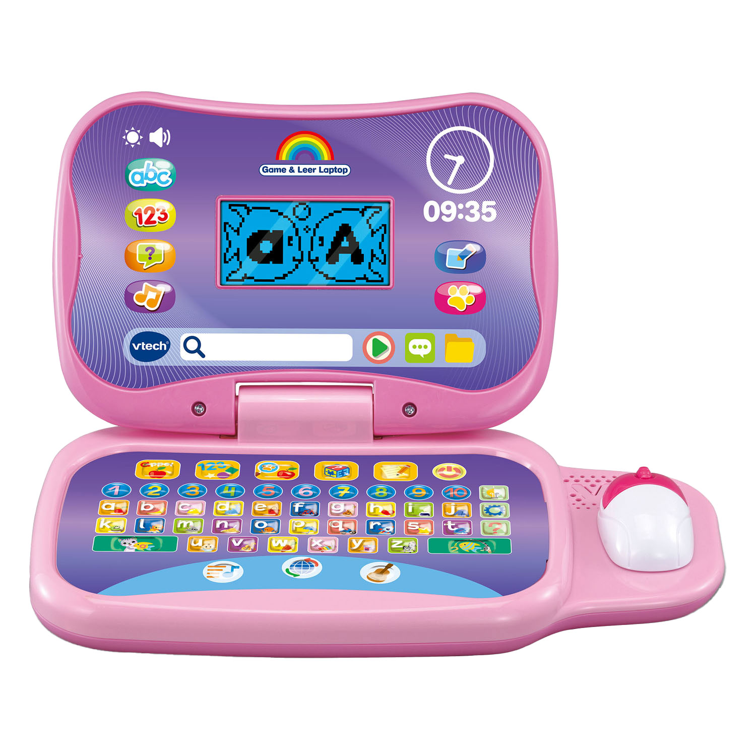 VTech Game andLeer Laptop Roze