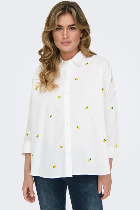 Only witte dames blouse