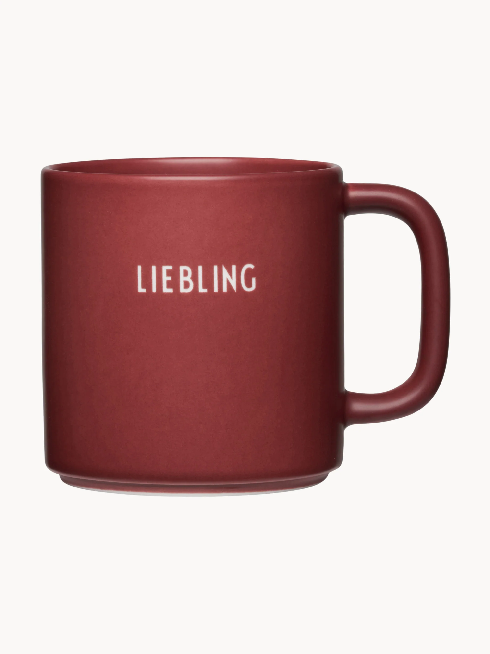 Kopje Favourite Liebling met opschrift