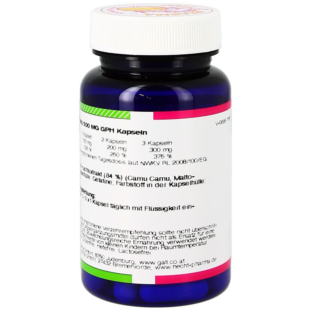 GALL PHARMA Camu Camu 500 mg GPH Kapseln
