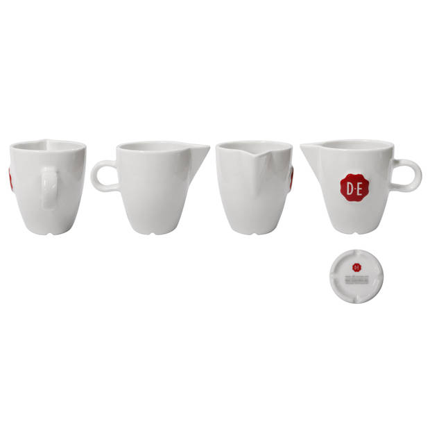 Douwe Egberts melkkannetje - 15 cl - wit