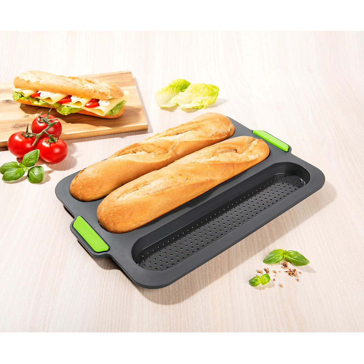 genialo - Silikon-Brotbackform 