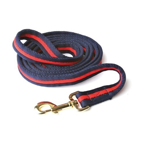 Cordão de segurança de corda macia sem corrente, azul marinho/vermelho