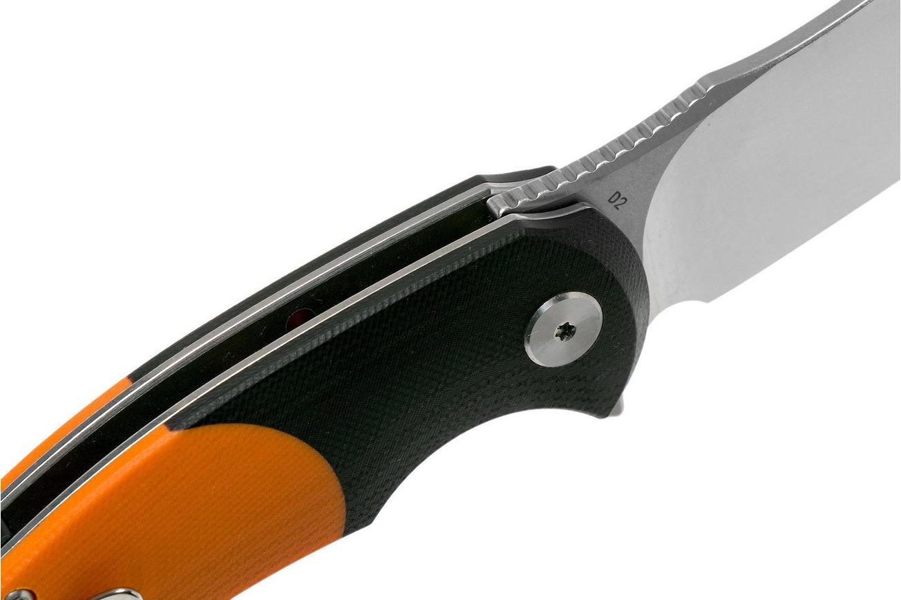 Bestech Penguin BG32C Black-Orange G10 zakmes