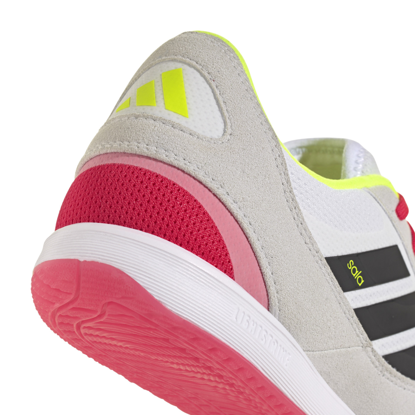 Adidas Top Sala Competition II Zaalvoetbalschoenen (IN) Wit Grijs Rood Geel