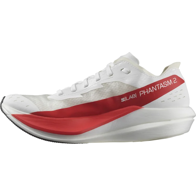 S/LAB PHANTASM 2  Laufschuhe Unisex White/White/HighRiskRed