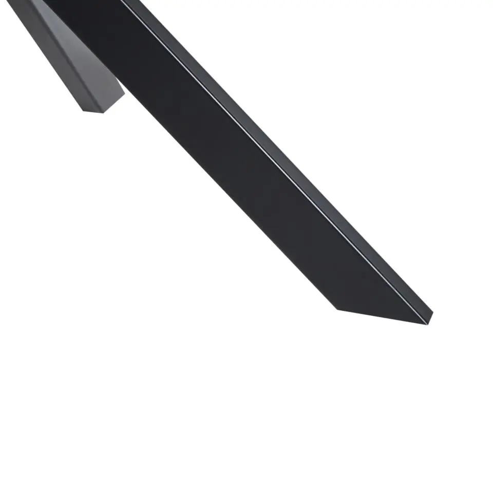 CARLEA - Uitschuifbare eettafel - Lichtbruin - MDF
