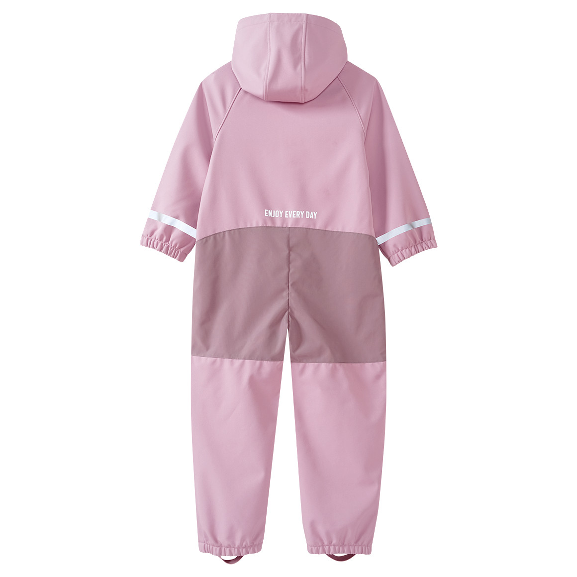 Topolino Mädchen Softshelloverall mit Kapuze rosa