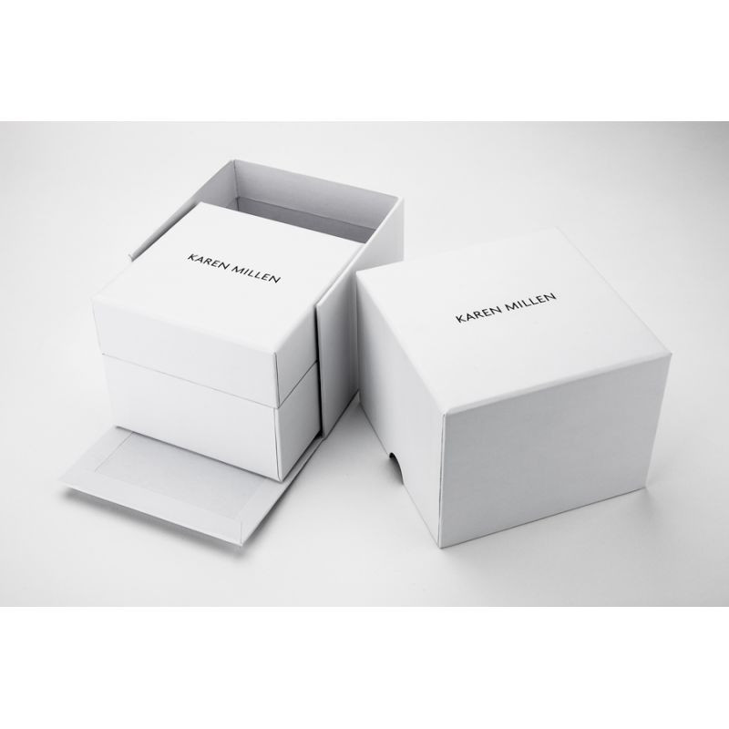 Montre Karen Millen en Métal Femme Argent