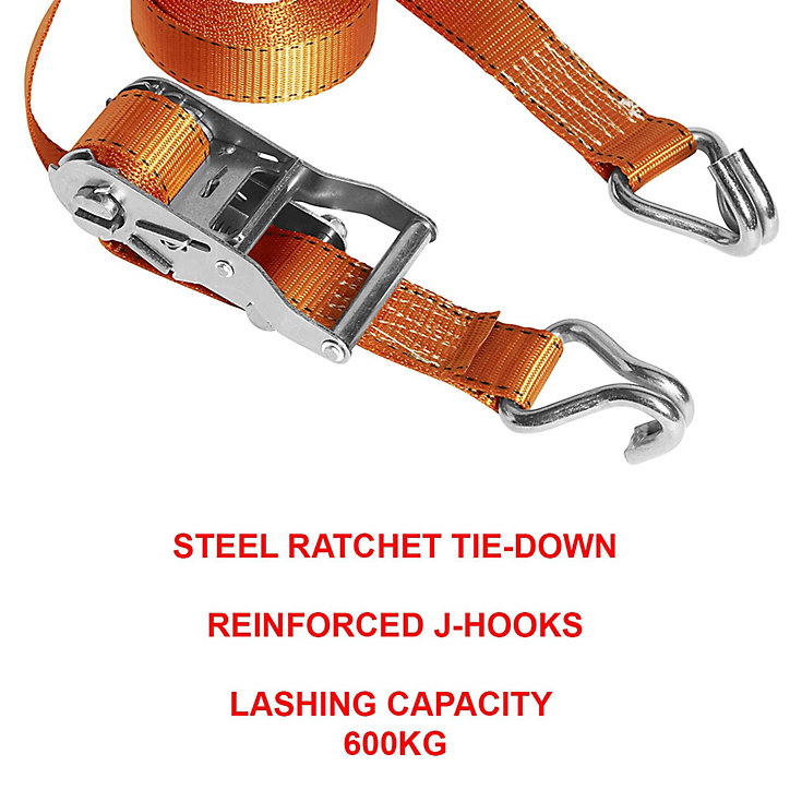 Sangle à cliquet Fastlink orange 4,5 m x 35 mm Master Lock