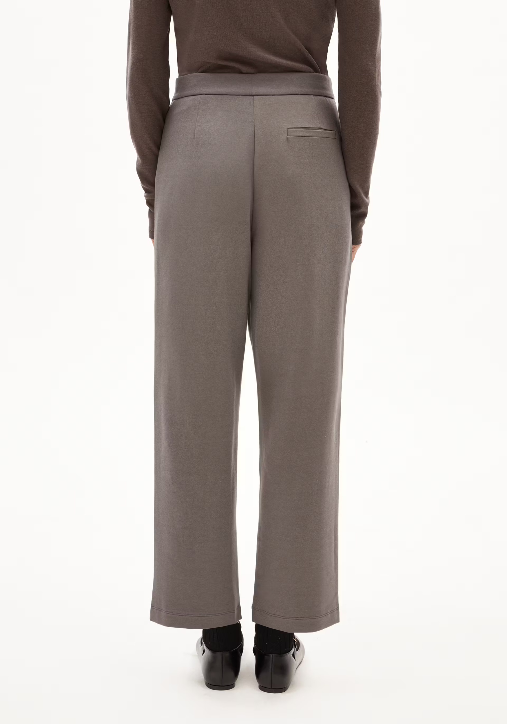 Armedangels Jerseyhose Liraa Lou Iron Cast