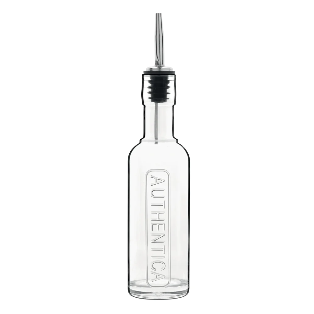 Bouteille à huile avec bouchon verseur Optima 0,25 l Bormioli Luigi