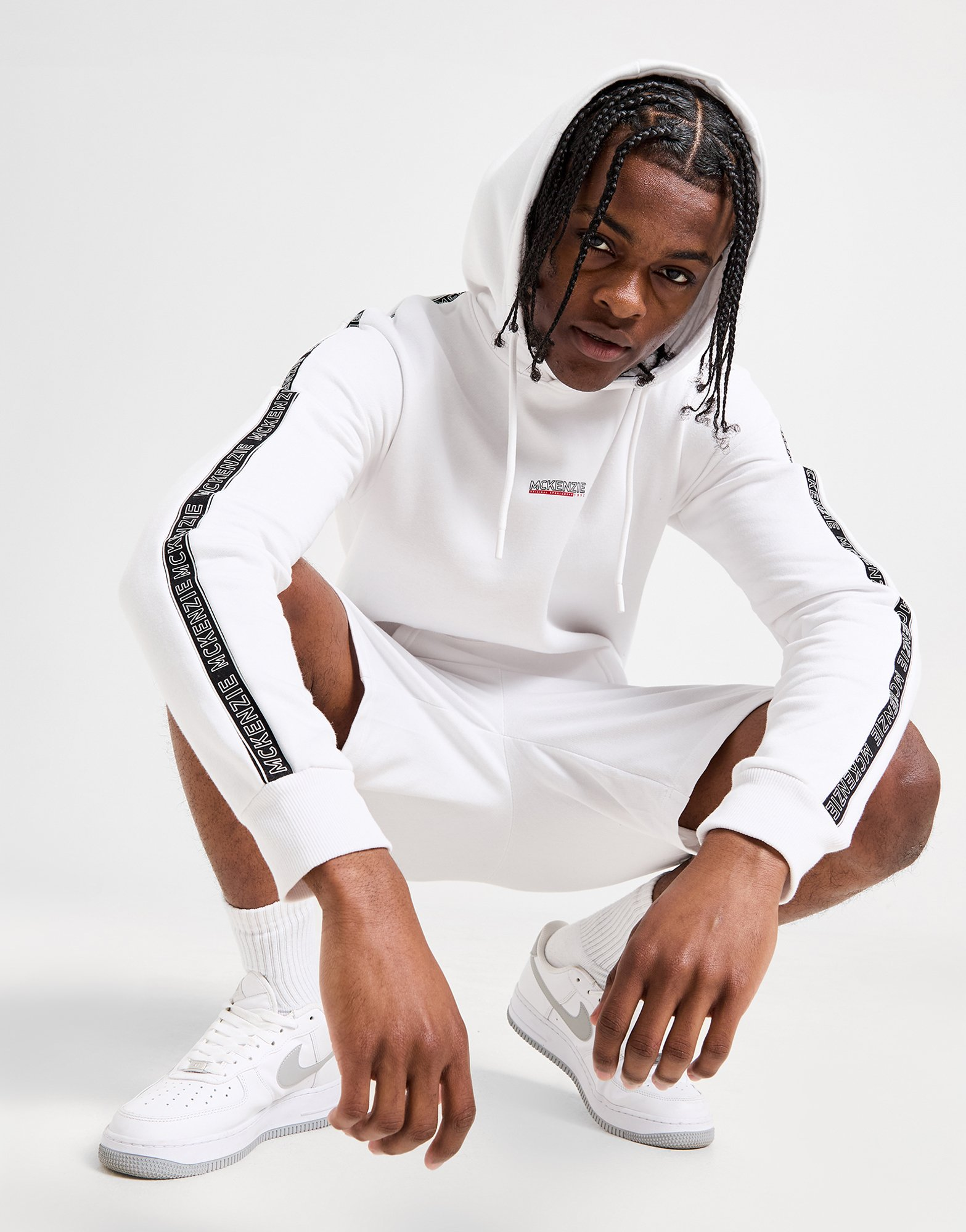 McKenzie Ensemble Sweat à Capuche/Short Essential Tape Homme
