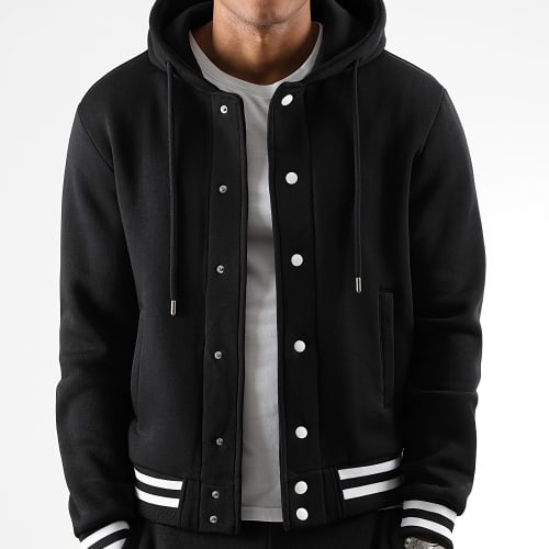Veste Teddy A Capuche 2538 Noir