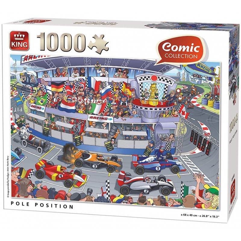 Puzzle 1000 puzzle - F1 Pole position
