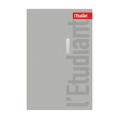 Agenda L'Étudiant Métal - 1 jour par page - 15 x 20 cm - argent - Hamelin