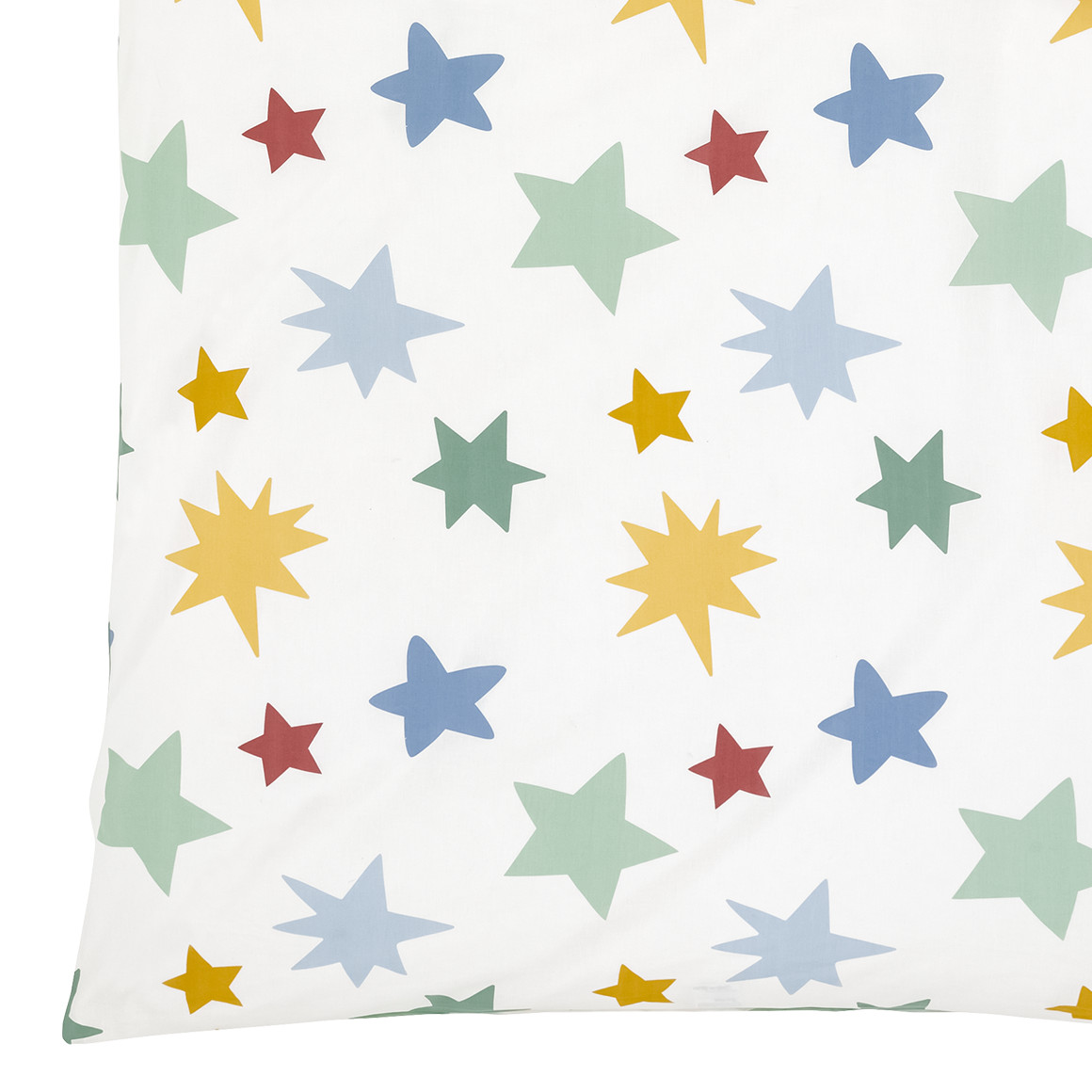 Topomini Bettwäsche 100 x 135 cm weiss / bunt