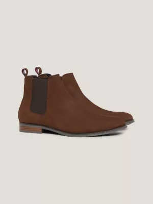 Botas Chelsea de couro nobuck