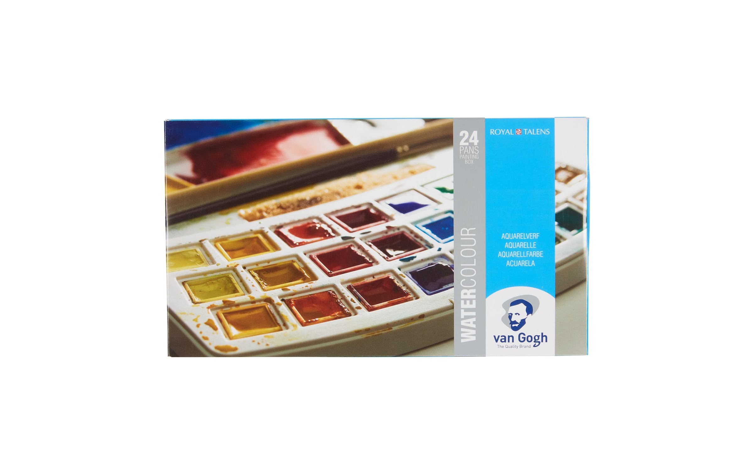Aquarellfarbe »Van Gogh Malkasten 24er-Set, Mehrfarbig« 27 Stk. tlg.