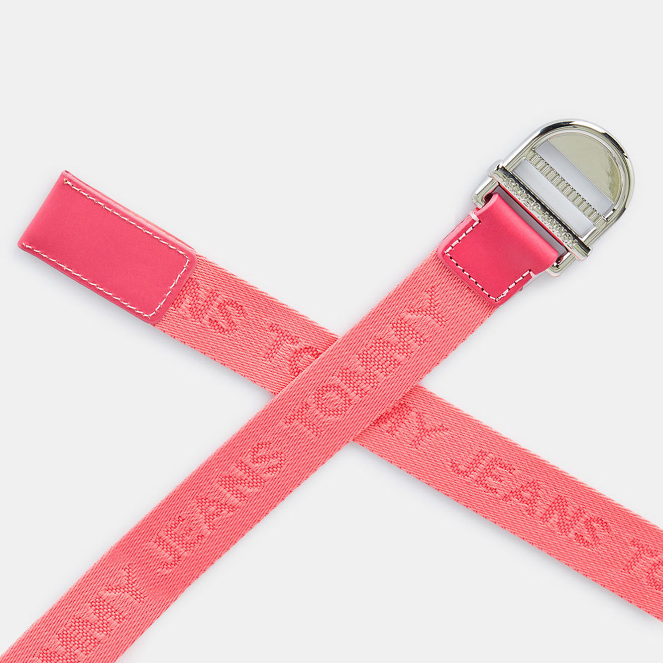 Tommy Jeans Ceinture en Tissu rose