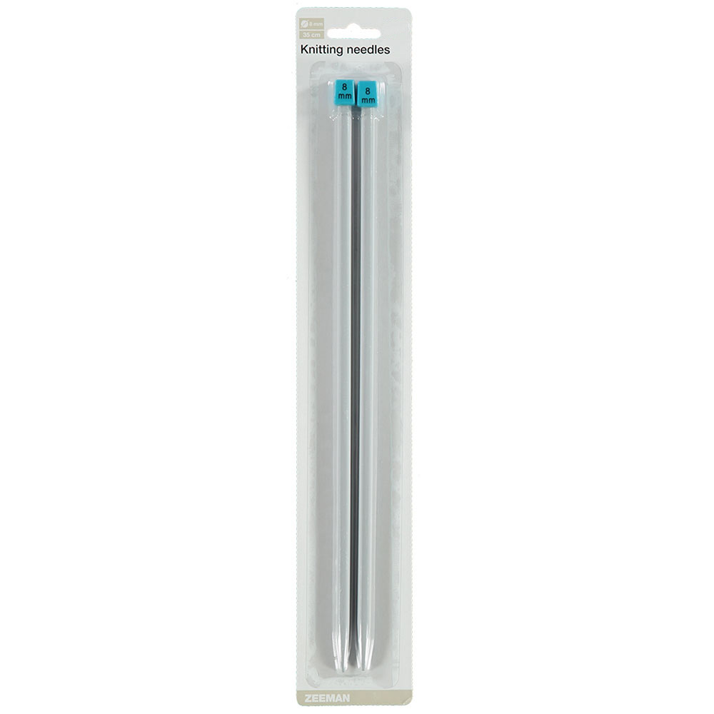 Breinaalden  2-Pack Blauw kopen? Goed en goedkoop
