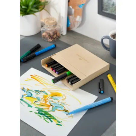 Faber-Castell Tuschestift Pitt Artist Pen B 12er A.box