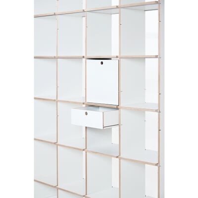 Regalsystem FNP, Weiß