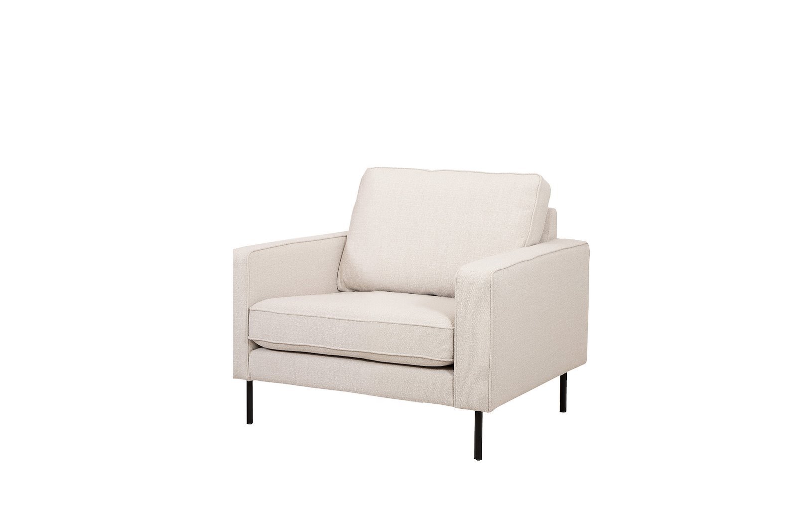 Westin hvilestol Tekstil Honor A3R1 Beige. Sorte ben