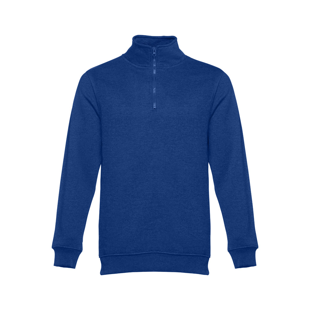 TH Clothes 30163 - Sweat-shirt col zippé unisexe