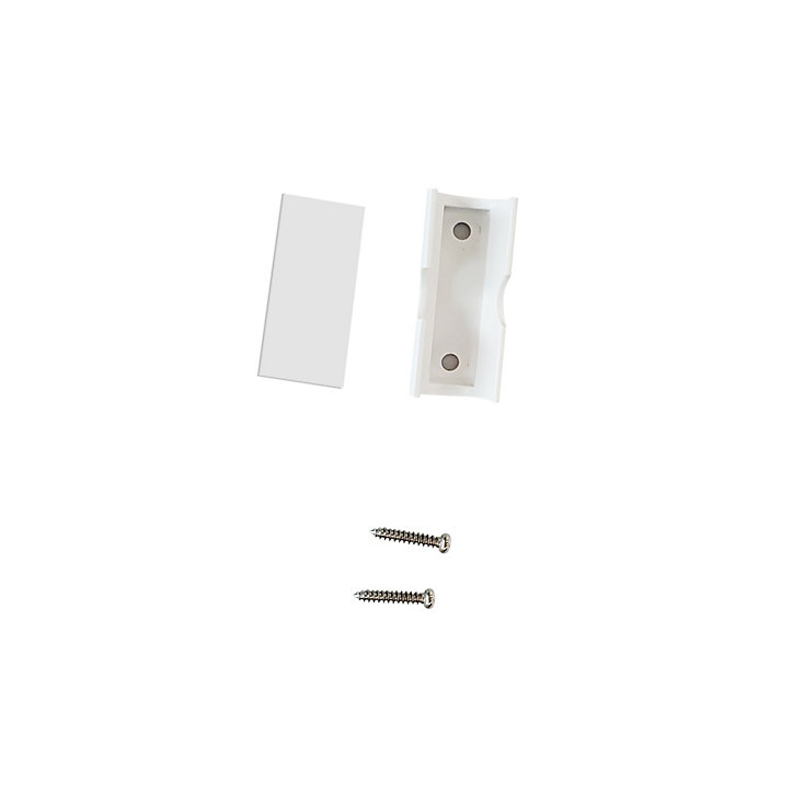 Réglette sous meuble Daisey LED intégrée blanc neutre IP20 dimmable 50lm 0.6W Ø1,6xL.22cm blanc Goodhome
