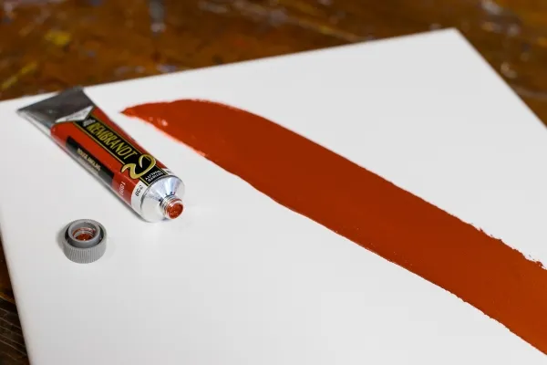 Rembrandt Oil Colour Tube Light Oxide Red 339