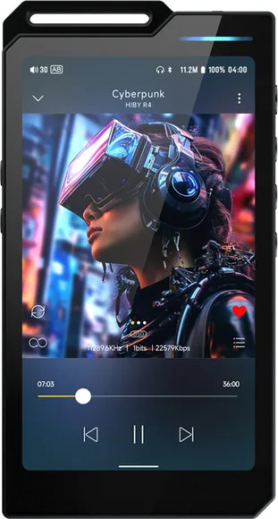Hiby R4 Noir Baladeurs audiophiles