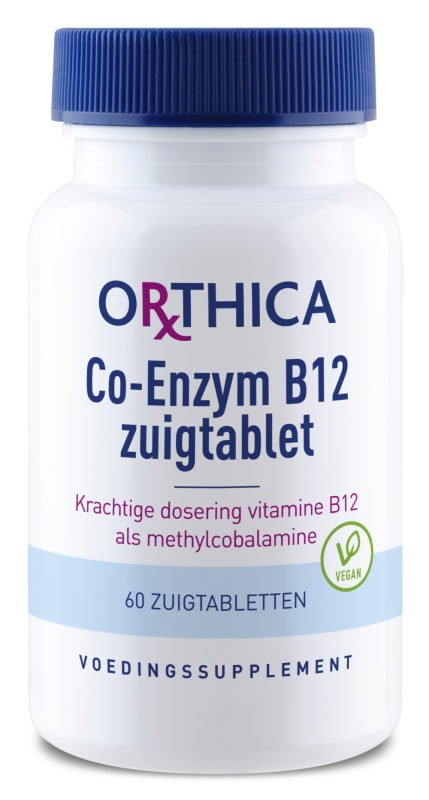 Orthica Co-Enzym B12 60 zuigtabletten