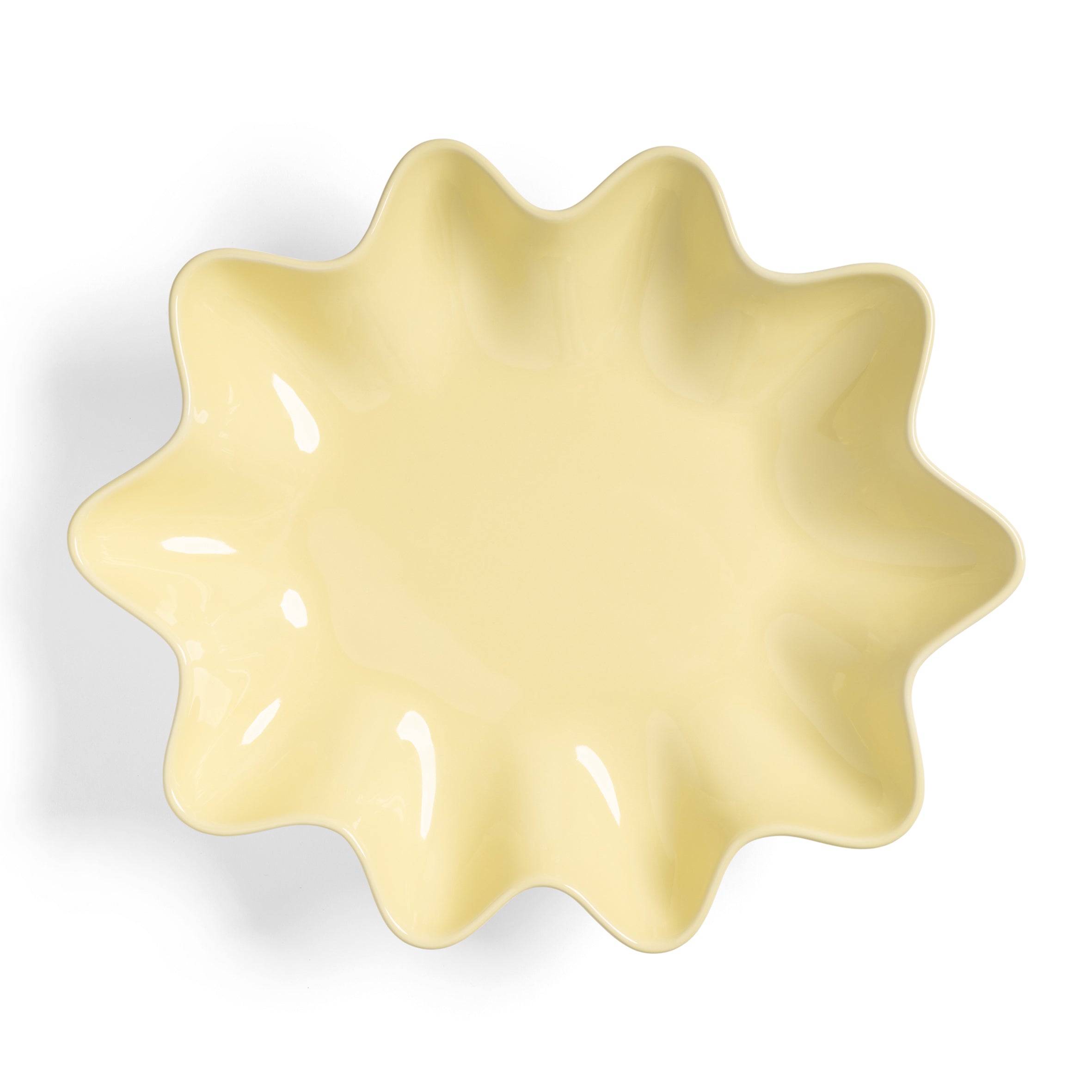 &k amsterdam Sun Schaal Ovaal - Butter