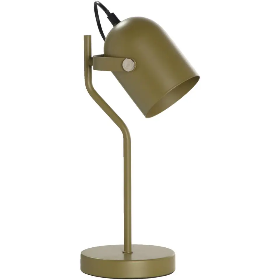 Bureaulamp Senn - groen metaal - 39xØ17,5 cm