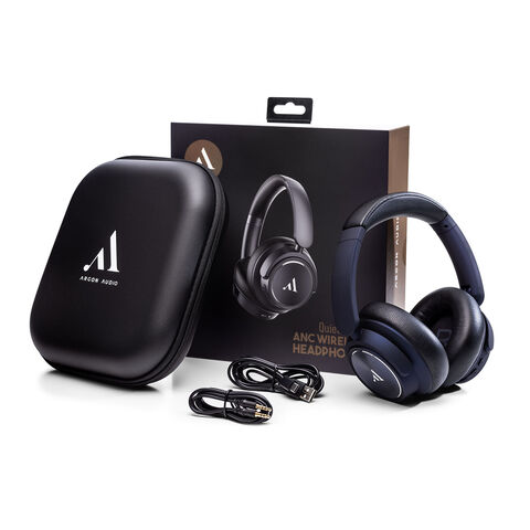 Argon Audio QUIET STORM – serieuze over-ears met ANC Blauw