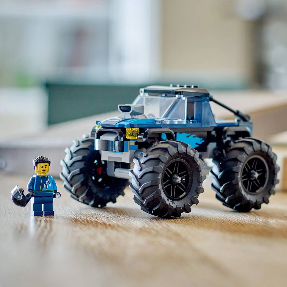 LEGO®CITY 60402 - LE MONSTER TRUCK BLEU