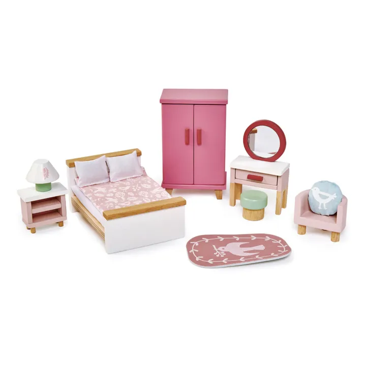 Tender Leaf Toys Chambre à coucher pour maison de poupées