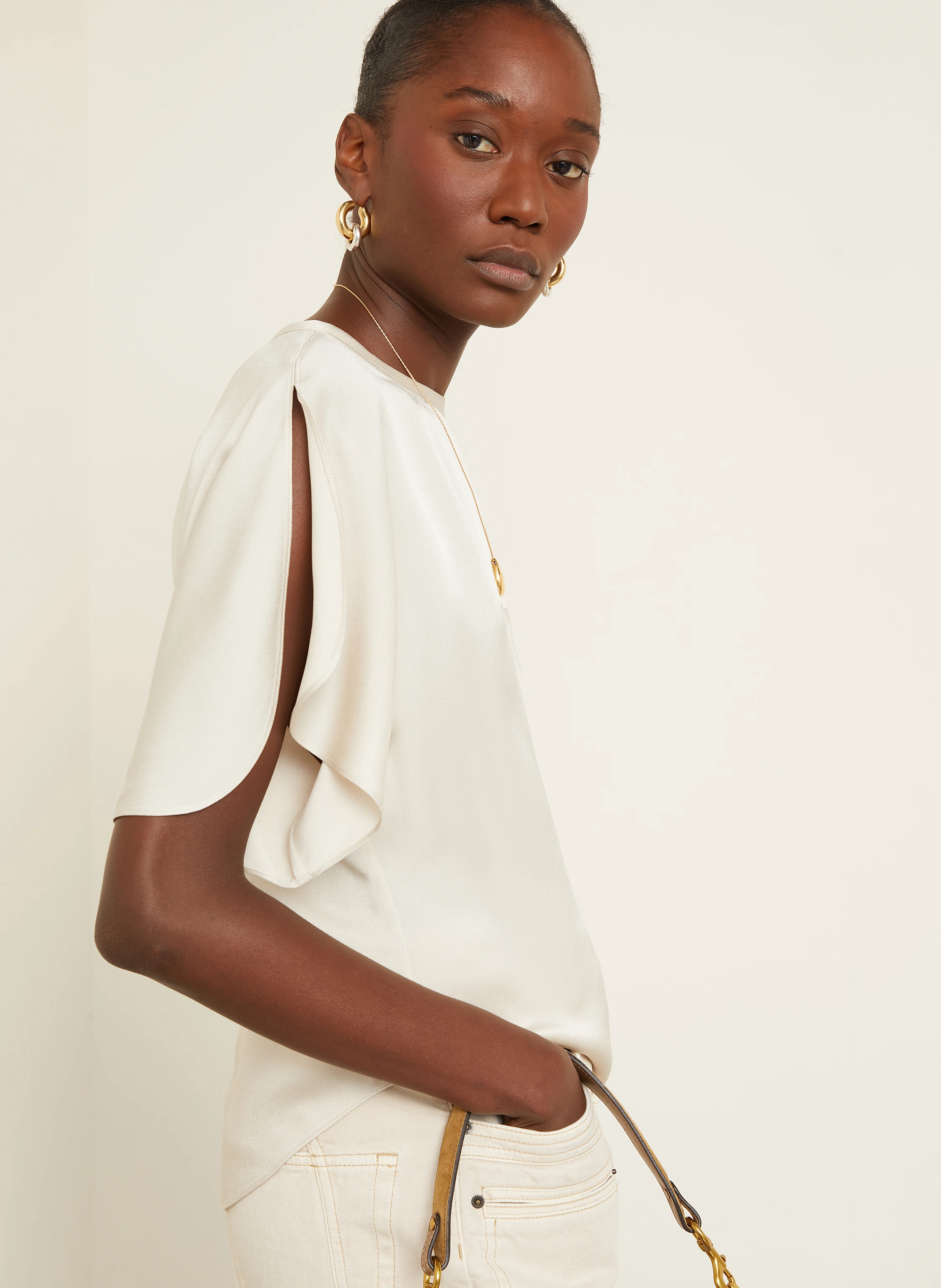 ISABEL MARANT Blusenshirt KARLITA aus Satin