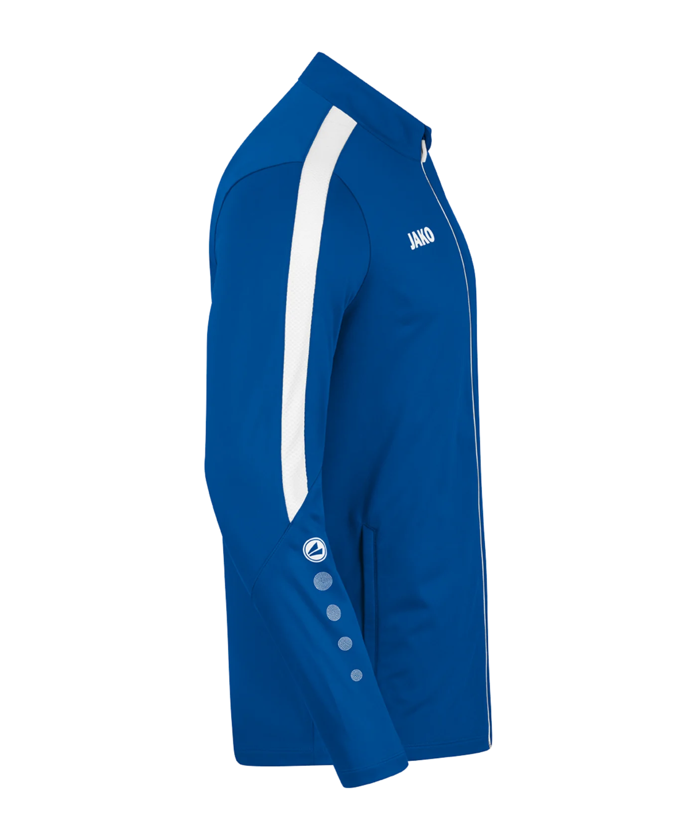 JAKO Power Polyesterjacke Kids Blau Weiss F400