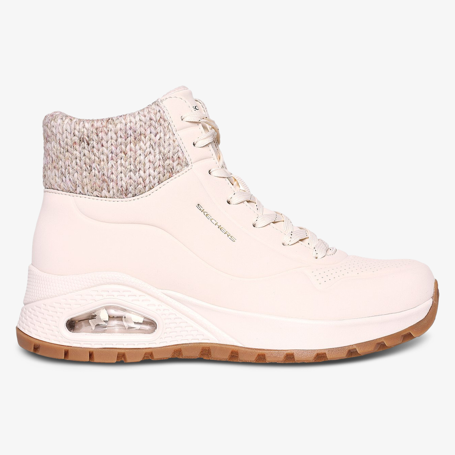 SKECHERS UNO RUGGED DARLING DAZE Damen Winter Boots beige