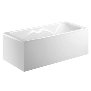Allibert Hoekmantel voor Bad 170x70 cm Wit
