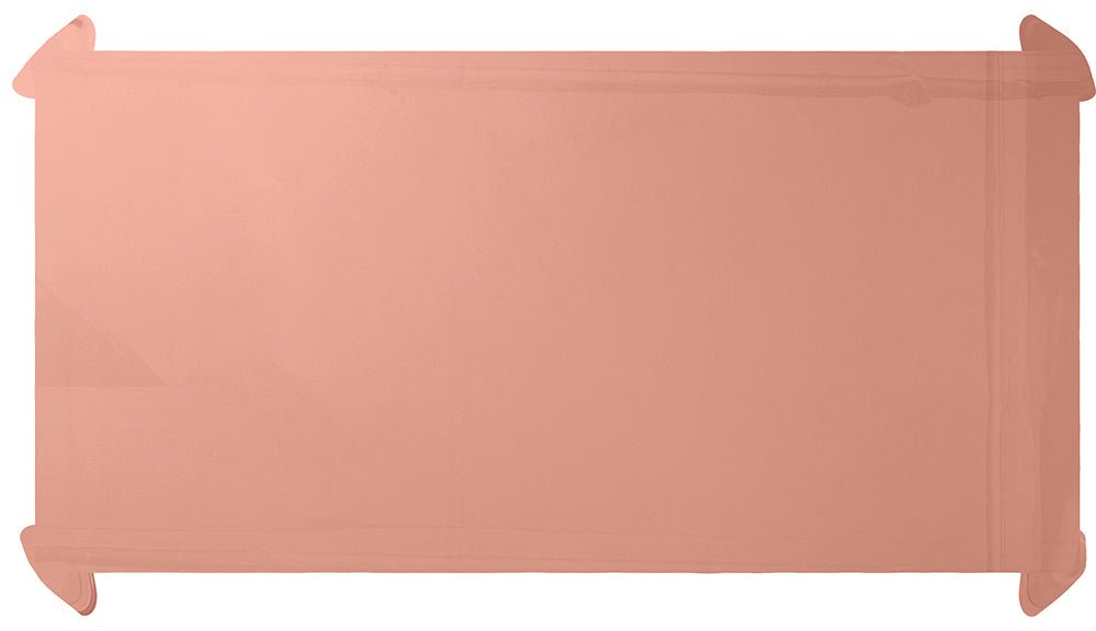 Rose Gouden Tafelkleed Metallic 2,74m